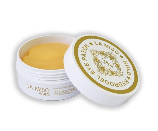 La Miso Gold Hydrogel Eye Patch / Гидрогелевая маска с частицами золота для кожи вокруг глаз  60шт