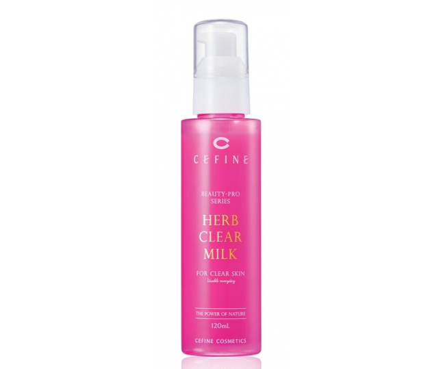 CEFINE Молочко-пилинг "Beauty-Pro Herb Clear MILK" 120мл