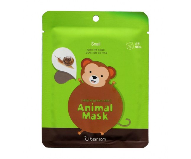 BERRISOM Animal masks Маска для лица Обезьянка 25мл