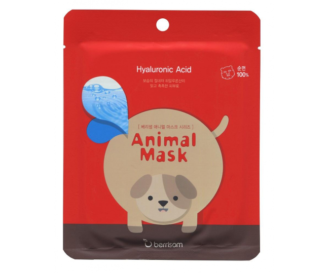 BERRISOM Animal masks Маска для лица Собачка 25мл