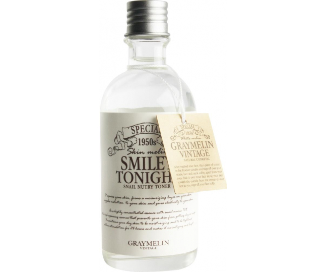 Graymelin Smiley Tonight Snail Nutry Toner l / Питательный тоник с экстрактом слизи улитки 130мл