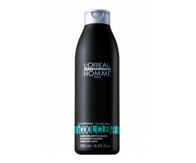 L'Oreal Professionnel Homme Освежающий Шампунь от перхоти Кул Клир 250 ml