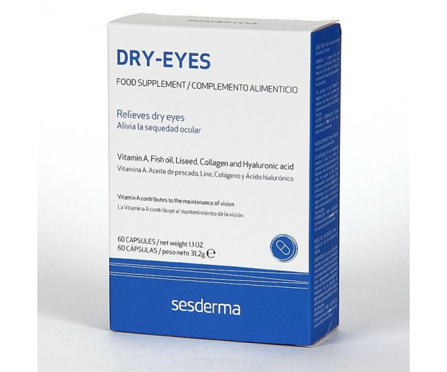БАД к пище "Офтальсес от сухости глаз" "Oftalses Dry-eyes" 60капс