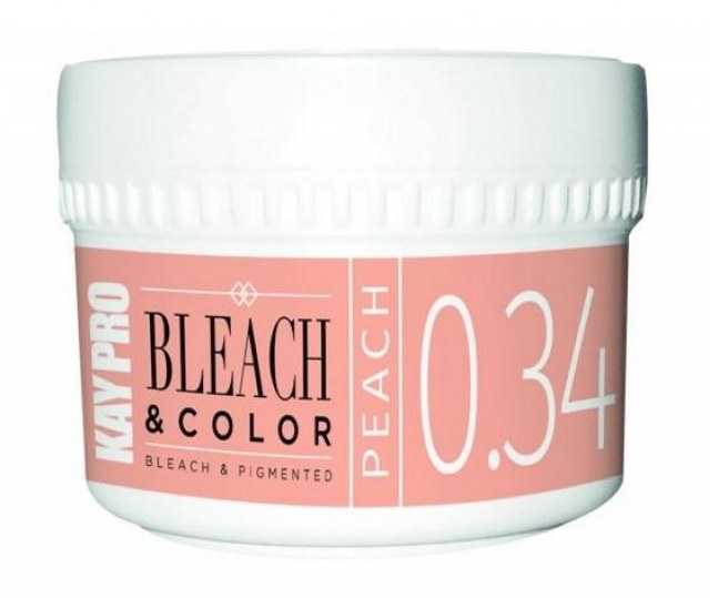 0.34 пигментированная обесцвечивающая паста персик - bleach color bleach pigmented peach