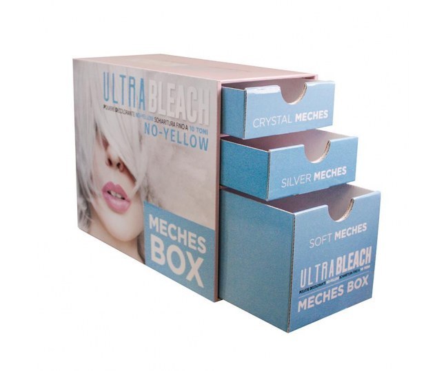Набор для обесцвечивания ultra bleach - ultrableach meches box