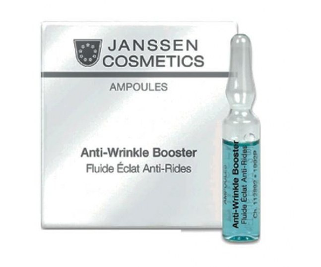 JANSSEN COSMETICS Anti-Wrinkle Booster Реструктурирующая сыворотка в ампулах с лифтинг-эффектом 7шт*2мл