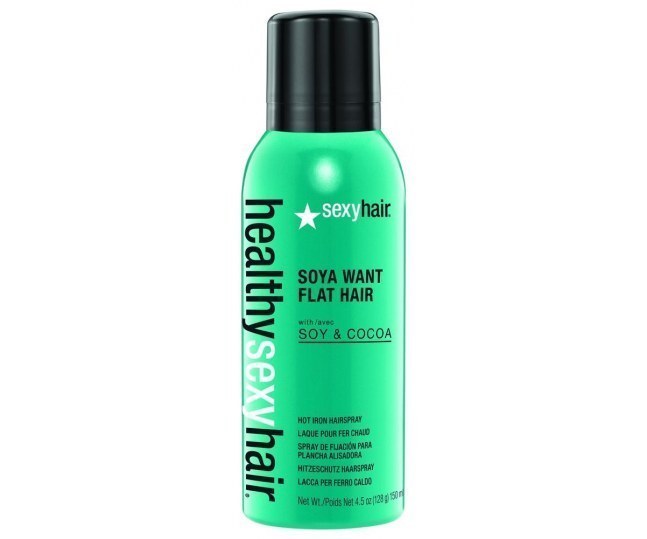SEXYHAIR Concepts Sexy Hair SOYA WANT FLAT HAIR FLAT IRON SPRAY Спрей для горячих щипцов 150 мл