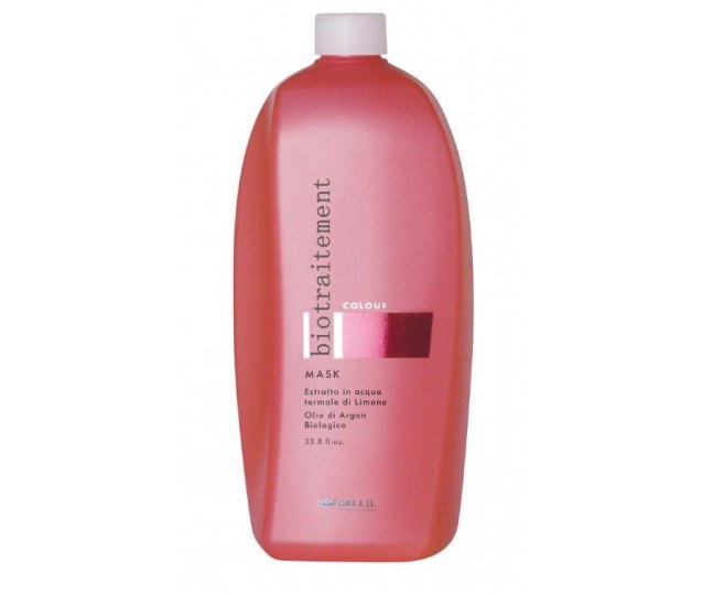 BRELIL Bio Traitement Colour Mask Маска интенсивного питания для окрашенных волос, восстанавливающая яркость, блеск и мягкость 1000мл