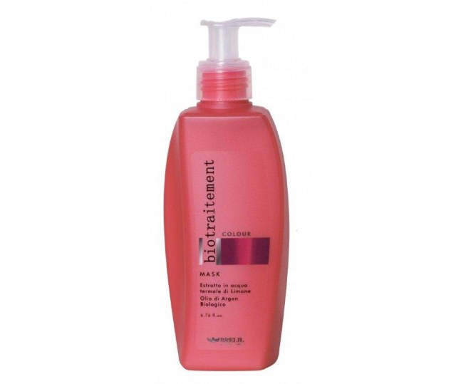 BRELIL Bio Traitement Colour Mask Маска интенсивного питания для окрашенных волос, восстанавливающая яркость, блеск и мягкость 200мл