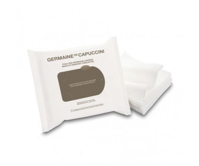 GERMAINE de CAPUCCINI Options Make-Up Remover Towelettes - Салфетки для демакияжа 12х20 шт