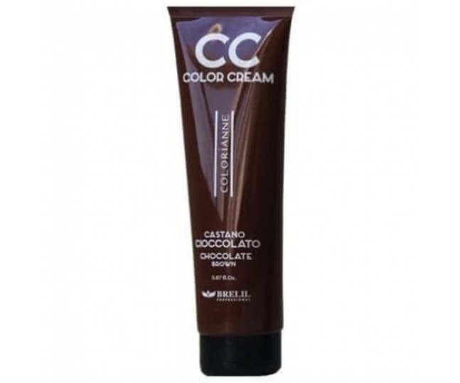 BRELIL CC Color Cream Колорирующий крем для волос "Шоколад" (Коричневый / Chocolate Brown) 150мл