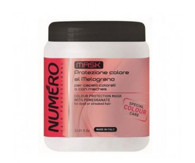 NUMERO Маска для защиты цвета с экстрактом граната для окрашенных и мелированных волос 1000мл