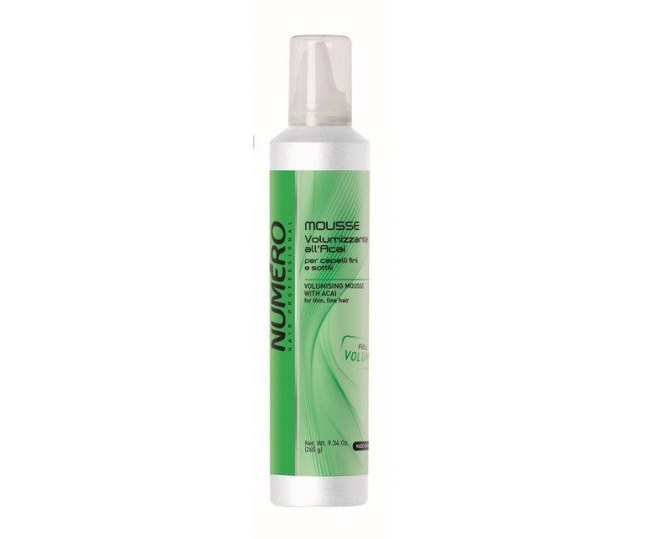 BRELIL Numero Volume Volumising Mousse Мусс для придания объема с экстрактом ягод асаи 250мл