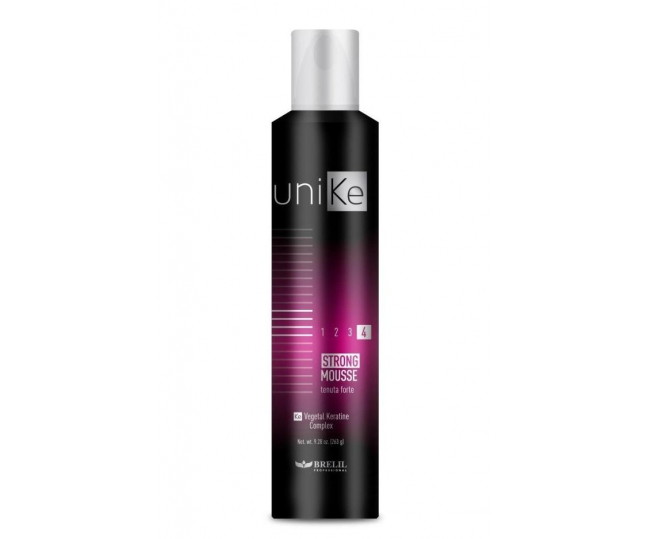 BRELIL Unike Styling Strong Mousse Пена для укладки сильной фиксации 300мл