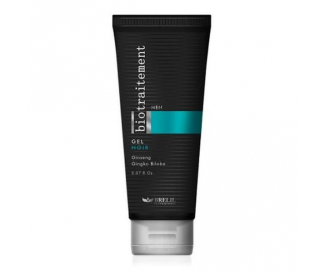 BRELIL Bio Traitement Homme Gel Noir Моделирующий гель средней фиксации для седых волос 150мл