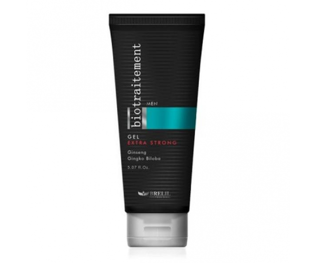 BRELIL Bio Traitement Homme Gel Extra Strong Экстра сильный гель для мужчин для идеального фиксирования прически 150мл