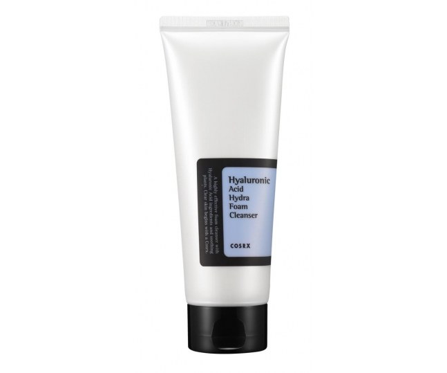 Cosrx Hyaluronic acid hydra foam cleancer / Увлажняющая пенка для умывания с гиалуроновой кислотой 150мл