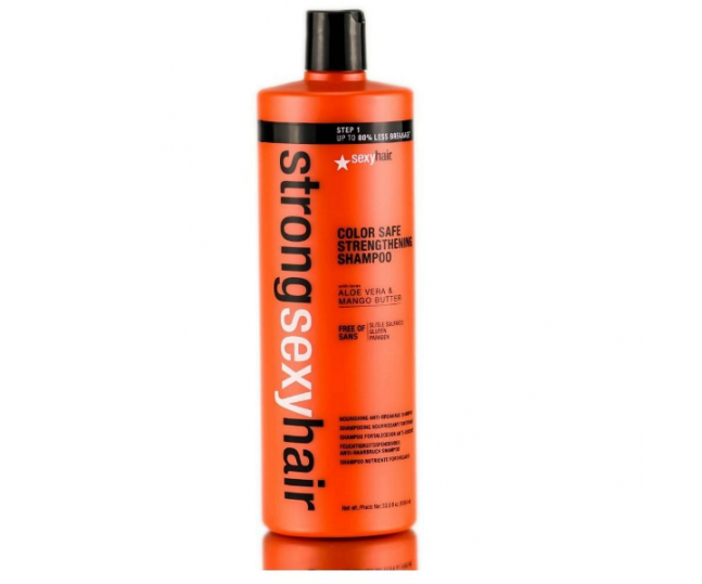 Sexy Hair Strong Color Safe Strengthening Shampoo Шампунь для прочности волос 1000мл
