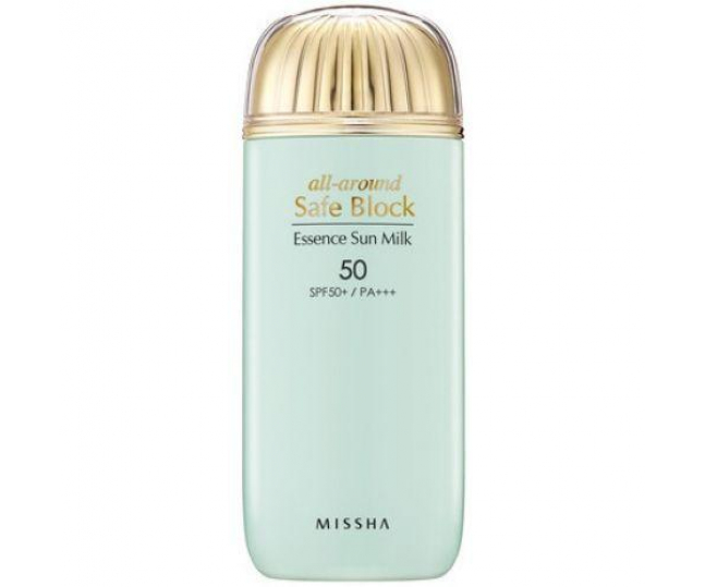 All Around Safe Block Essence Sun Milk SPF50+/PA+++ Солнцезащитное молочко 70мл