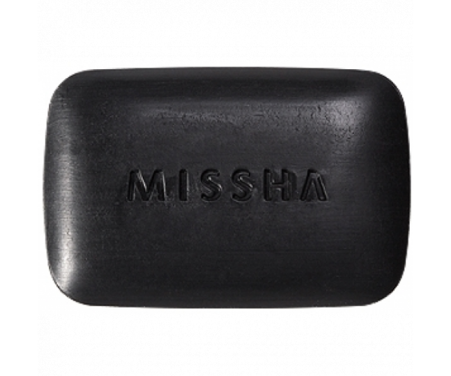 Black Ghassoul Foam Cleansing Bar  Минеральное мыло 80гр
