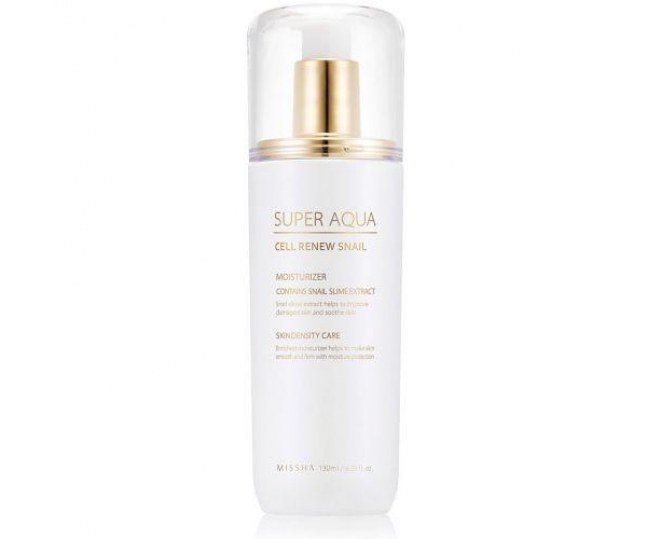 Super Aqua Cell Renew Snail Essential Moisturizer Регенирирующая эмульсия для лица 130мл