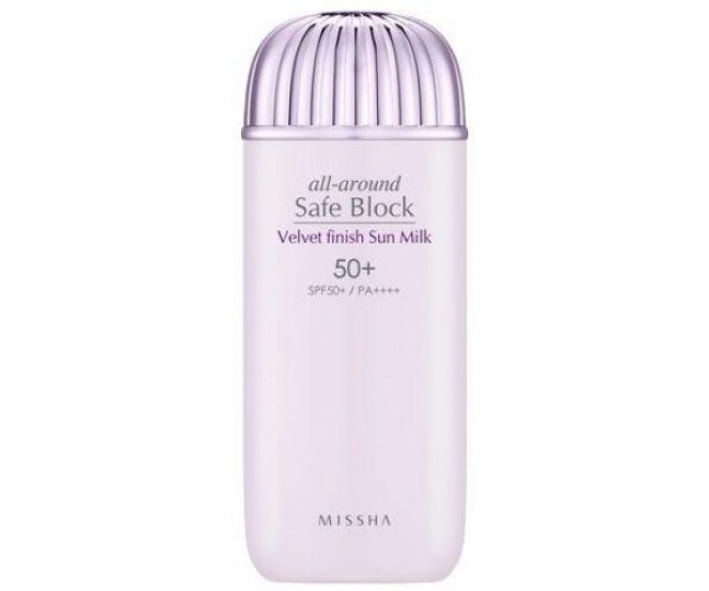 All Around Safe Block Velvet Finish Sun Milk SPF50+/PA++++ Солнцезащитное молочко 70мл