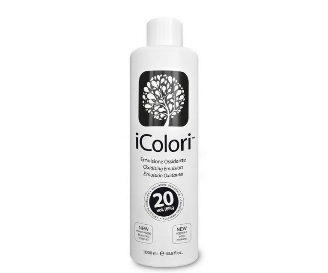ОКИСЛИТЕЛЬНАЯ ЭМУЛЬСИЯ ICOLORI 20 VOL (6%) - 1000 МЛ.