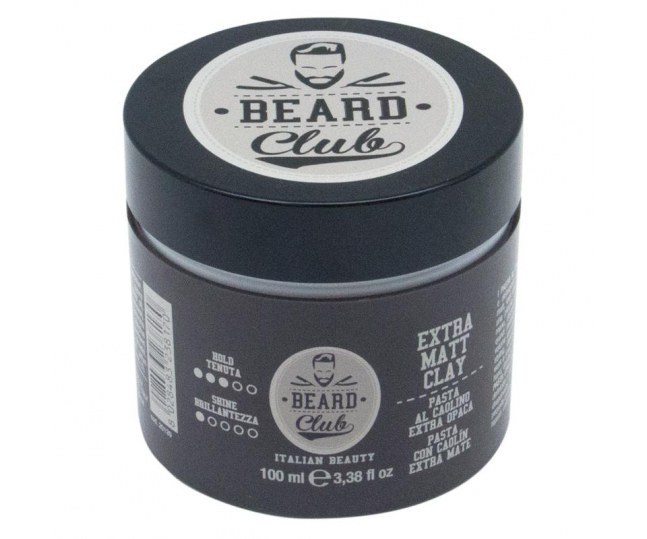 ЭКСТРА МАТОВАЯ ПАСТА С БЕЛОЙ ГЛИНОЙ - BEARD CLUB -100 МЛ.