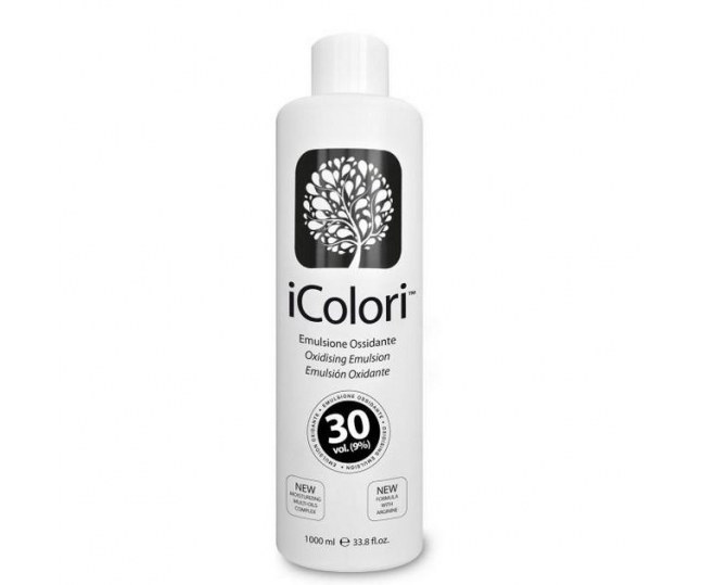 ОКИСЛИТЕЛЬНАЯ ЭМУЛЬСИЯ ICOLORI 30 VOL (9%) - 1000 МЛ.