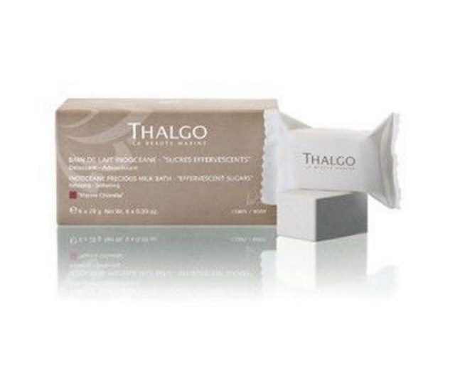  THALGO ШИПУЧИЙ САХАРНЫЙ ПОРОШОК INDOCEANE PRECIOUS MILK BATH 6*28г