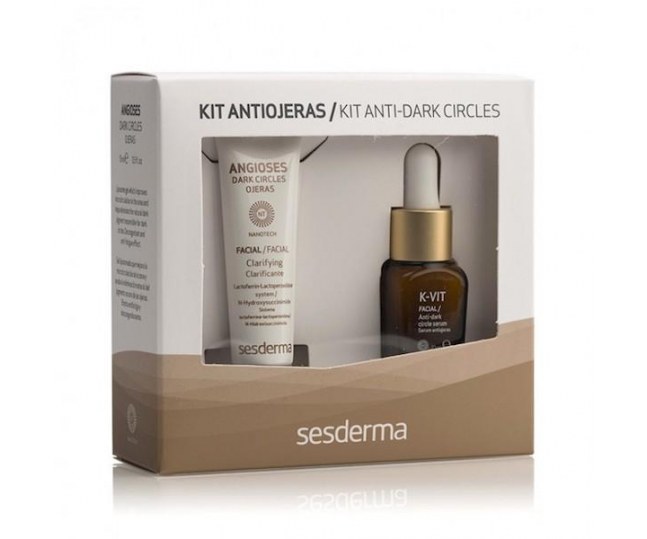 KIT ANTI-DARK CIRCLES (ANGIOSES + K-VIT) - НАБОР ОТ ТЕМНЫХ КРУГОВ ВОКРУГ ГЛАЗ 15мл+10мл