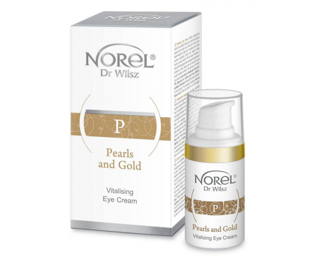 Восстанавливающая эмульсия для зрелой кожи вокруг глаз / Pearls and Gold - Vitalizing eye cream 15 мл