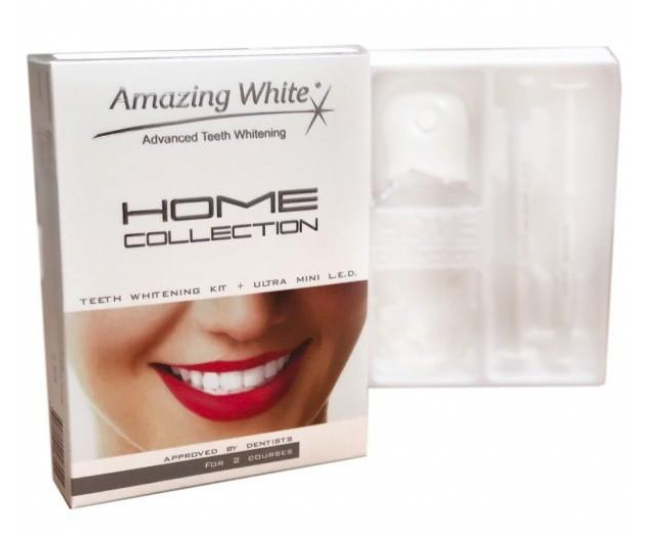Amazing White Home Collection Набор для домашнего отбеливания с мини Led-лампой