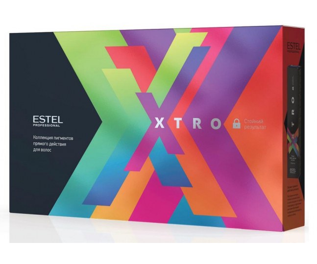 Коллекция ESTEL XTRO BLACK/ЧЁРНЫЙ 8 × 100 мл