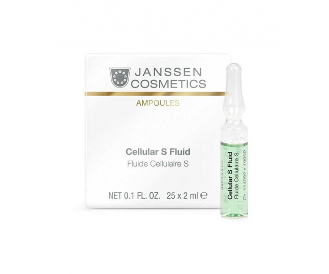 JANSSEN COSMECEUTICAL Janssen Cellular S Fluid / Сыворотка в ампулах для клеточного обновления, 25 x 2 ml
