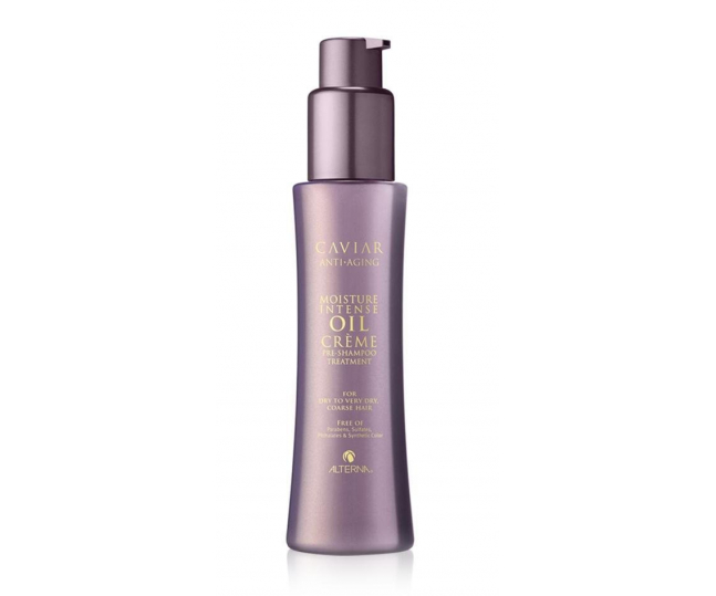 Alterna Caviar Moisture Intense Oil Creme Pre Shampoo Treatment Еженедельное интенсивное лечение волос на основе масел с экстрактом черной икры 125мл