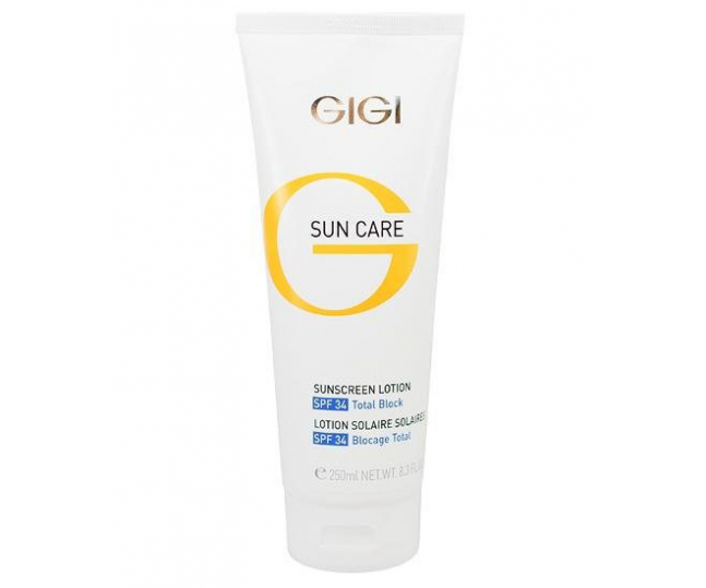 GIGI Cosmetic Labs GIGI, SUN Care body lotion SPF 34 – Лосьон увлажняющий защитный для тела SPF 34, 250мл