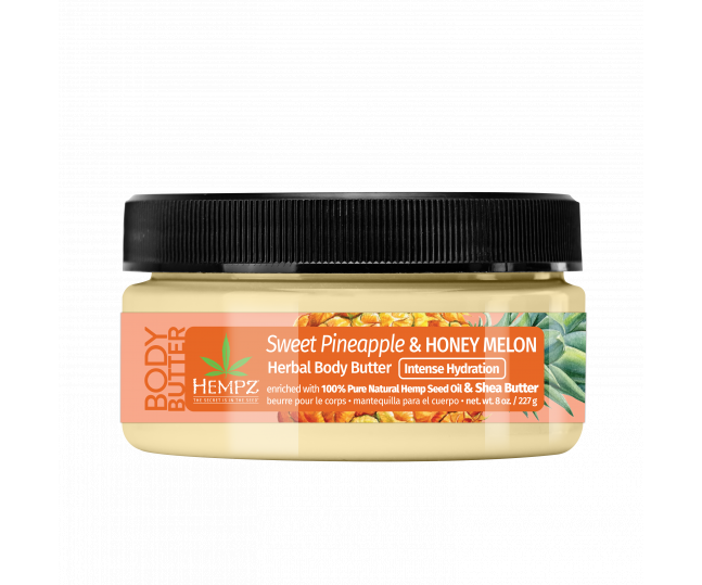 Крем питательный для тела Ананас и Медовая Дыня Sweet Pineapple & Honey Melon Herbal Body Butter 227г