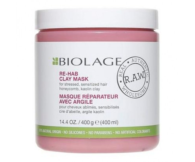 BIOLAGE R.A.W. Re-Hab  Детокс-маска восстанавливающая 400мл