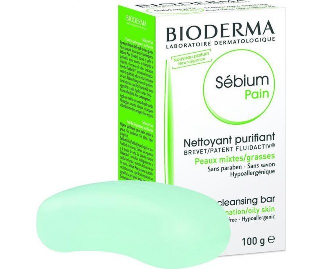 SEBIUM Purifiant Pain Мыло для смешанной или жирной кожи 100 г